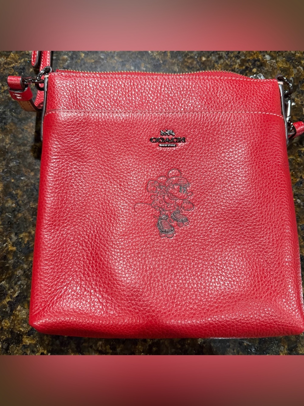Coach X Disney Minnie Mouse Crossbody Bag